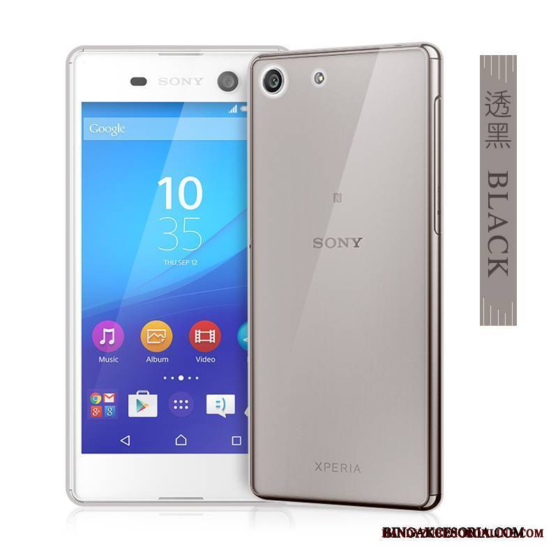 Sony Xperia M5 Dual Cienka Silikonowe Etui Na Telefon Futerał Niebieski Duży Ochraniacz