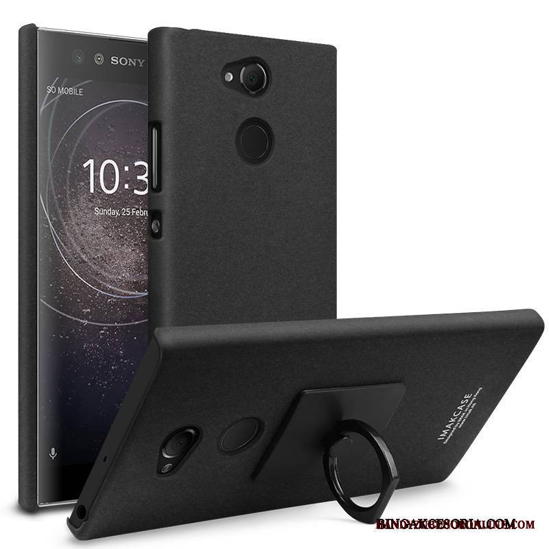 Sony Xperia Xa2 Ultra Ring Etui Etui Na Telefon Ochraniacz Futerał Trudno Niebieski