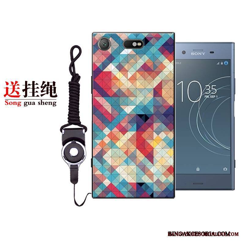 Sony Xperia Xz1 Compact Futerał Ochraniacz Etui Kreskówka All Inclusive Etui Na Telefon Czerwony Tendencja