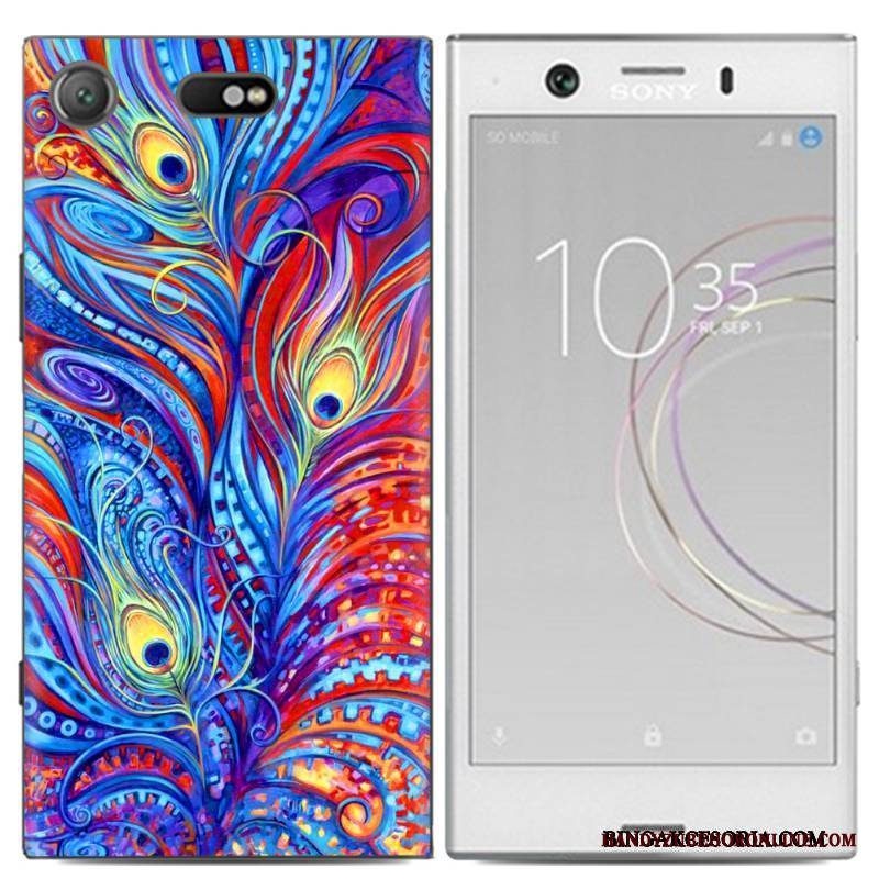 Sony Xperia Xz1 Compact Futerał Tendencja Anti-fall Kolor Osobowość Kreskówka Telefon Komórkowy Etui