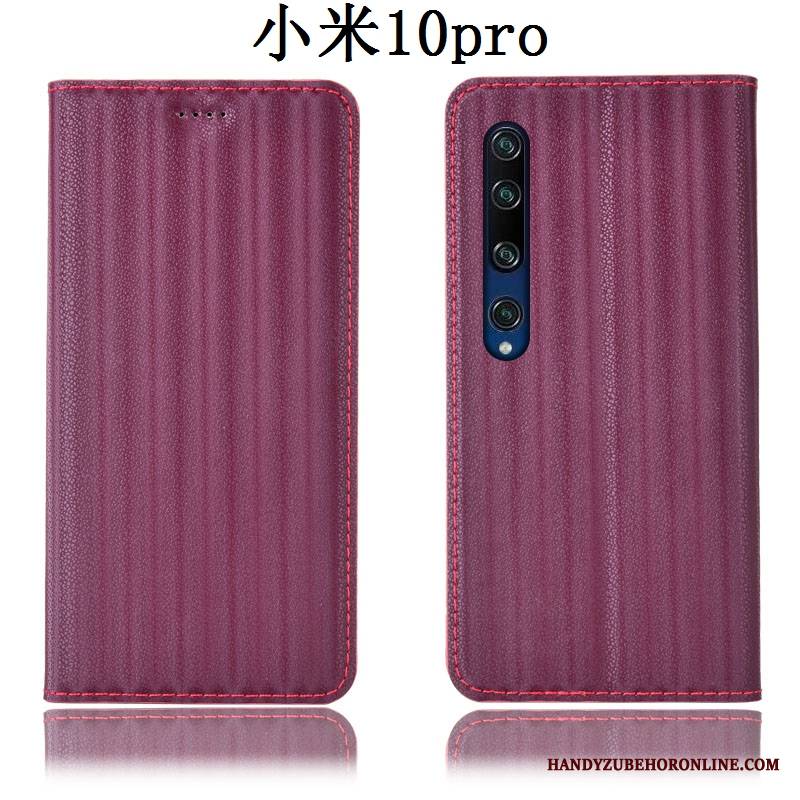 Xiaomi Mi 10 Pro Gradient Ochraniacz Anti-fall Etui Skórzany Futerał Niebieski All Inclusive