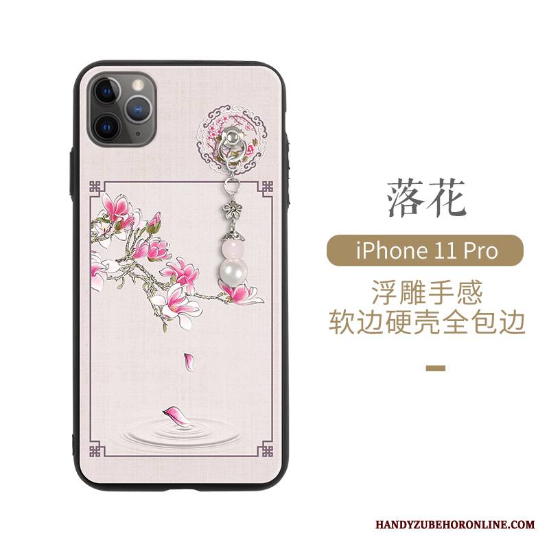 iPhone 11 Pro Futerał Silikonowe Anti-fall Etui Wiatr All Inclusive Ochraniacz Cienkie