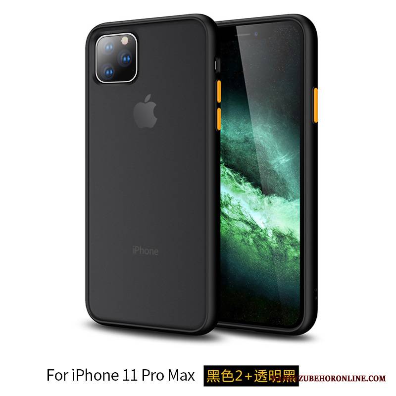 iPhone 11 Pro Max Futerał Etui Na Telefon Przezroczysty Czerwony Netto Niebieski Nubuku Modna Marka All Inclusive