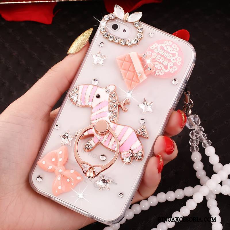 iPhone 4/4s Futerał Etui Anti-fall All Inclusive Etui Na Telefon Niebieski Ochraniacz Rhinestone