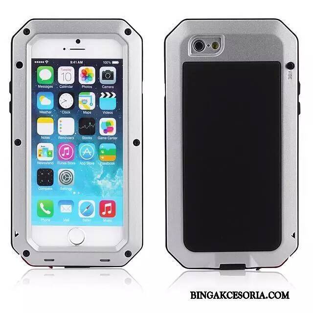 iPhone 5/5s Futerał All Inclusive Etui Żółty Trzy Mechanizmy Obronne Ochraniacz Pancerz Metal