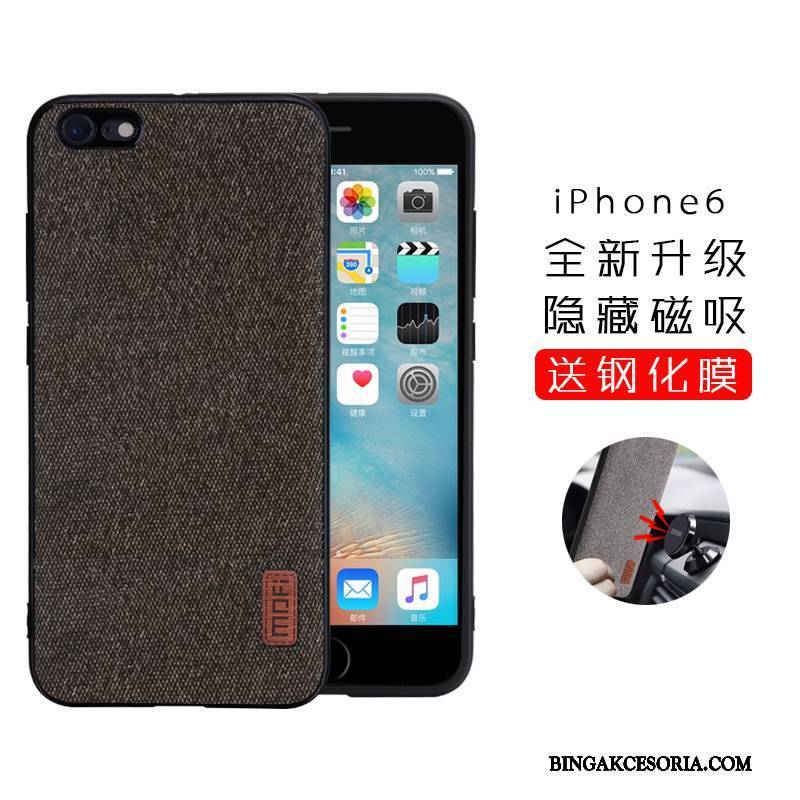 iPhone 6/6s Anti-fall Etui Na Telefon Szary Futerał Tendencja Silikonowe All Inclusive