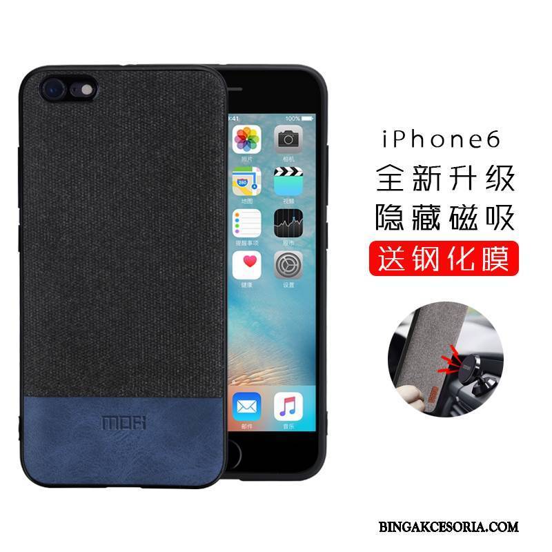 iPhone 6/6s Anti-fall Etui Na Telefon Szary Futerał Tendencja Silikonowe All Inclusive