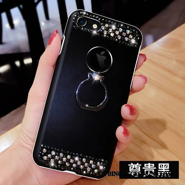 iPhone 6/6s Futerał Czerwony Wspornik Rhinestone Luksusowy Ring Etui Na Telefon Anti-fall