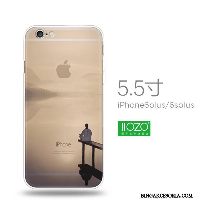 iPhone 6/6s Plus Anti-fall Futerał Silikonowe Miękki Telefon Komórkowy Etui Tendencja