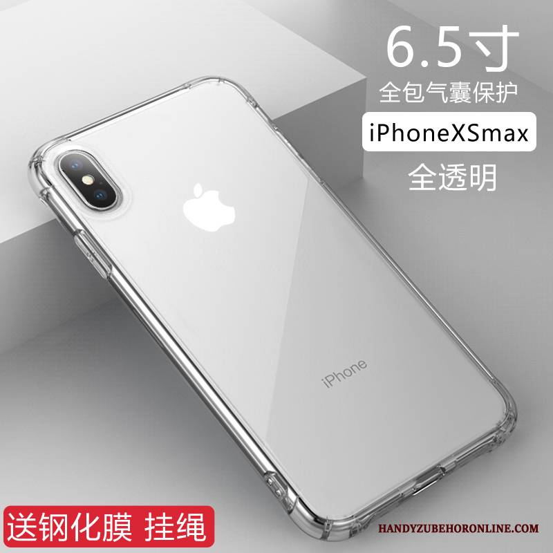 iPhone Xs Max Futerał Anti-fall Nowy Przezroczysty Kreatywne Ochraniacz Miękki Tendencja