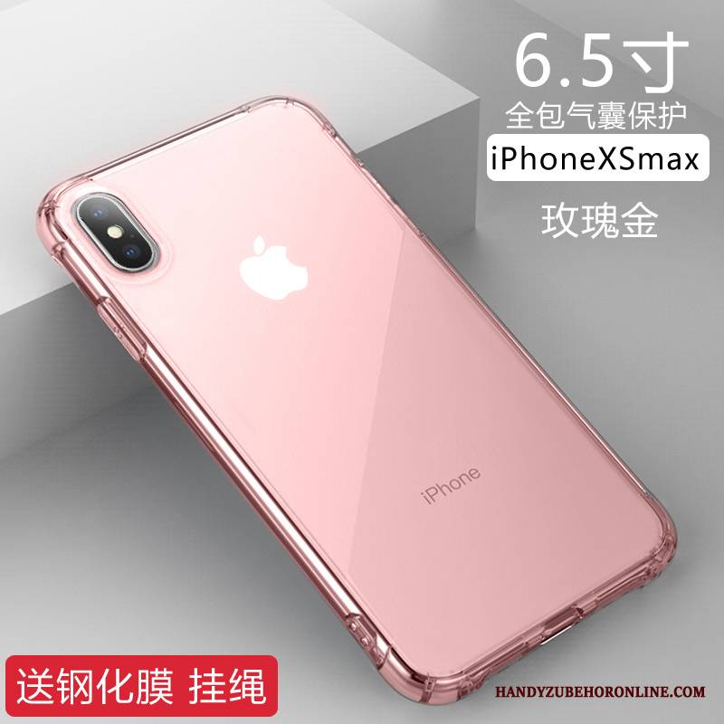 iPhone Xs Max Futerał Anti-fall Nowy Przezroczysty Kreatywne Ochraniacz Miękki Tendencja