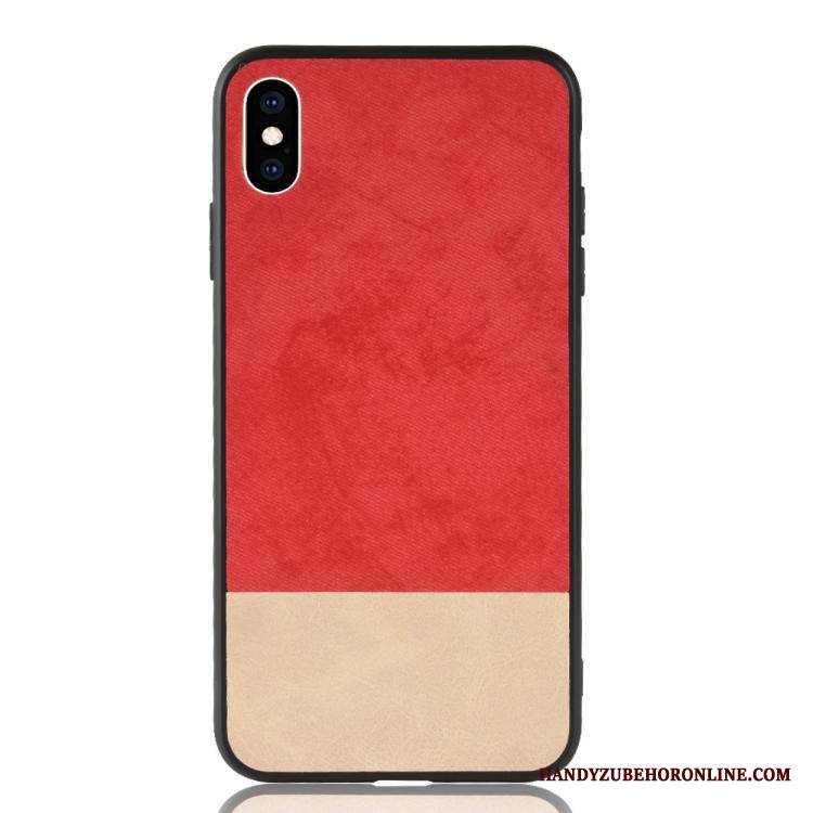 iPhone Xs Max Futerał Denim All Inclusive Mieszane Kolory Ochraniacz Etui Kreatywne Etui Na Telefon