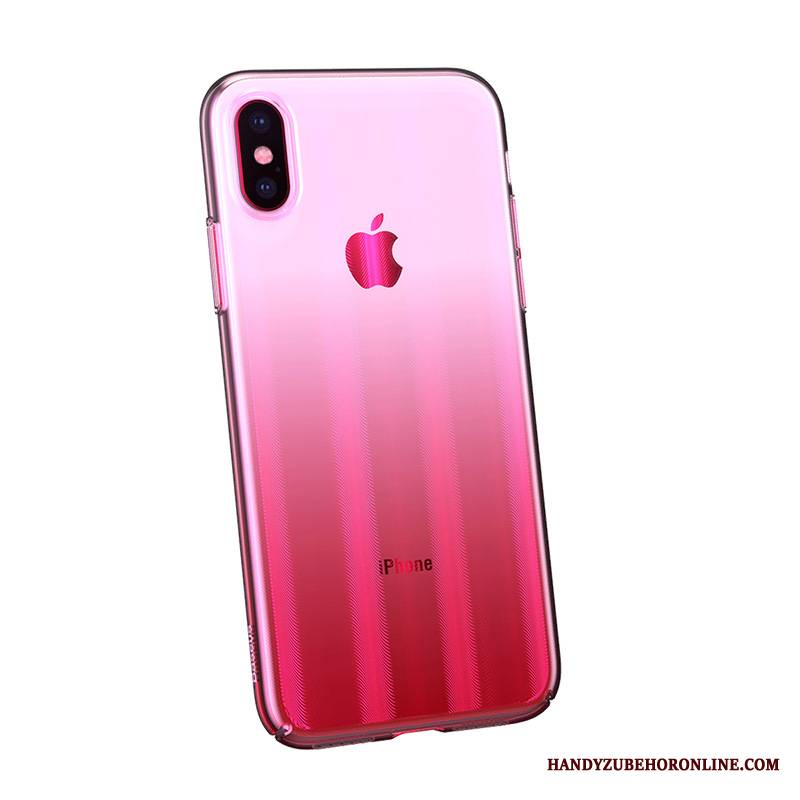 iPhone Xs Max Futerał Etui Na Telefon Gradient Nowy Anti-fall Ochraniacz Niebieski