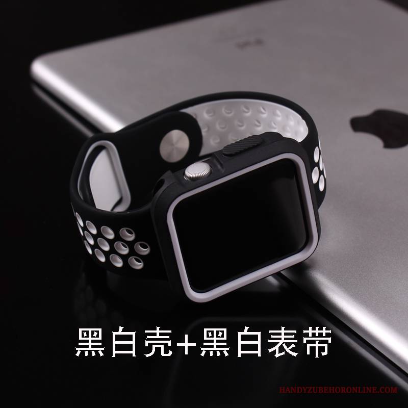 Apple Watch Series 1 Ochraniacz Szkło Hartowane Silikonowe All Inclusive Futerał Etui Akcesoria