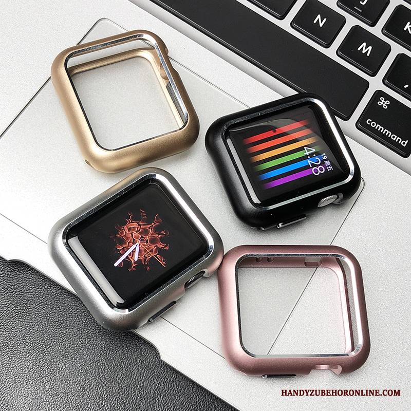 Apple Watch Series 3 Metal Magnetyzm Złoto All Inclusive Etui Futerał Ochraniacz