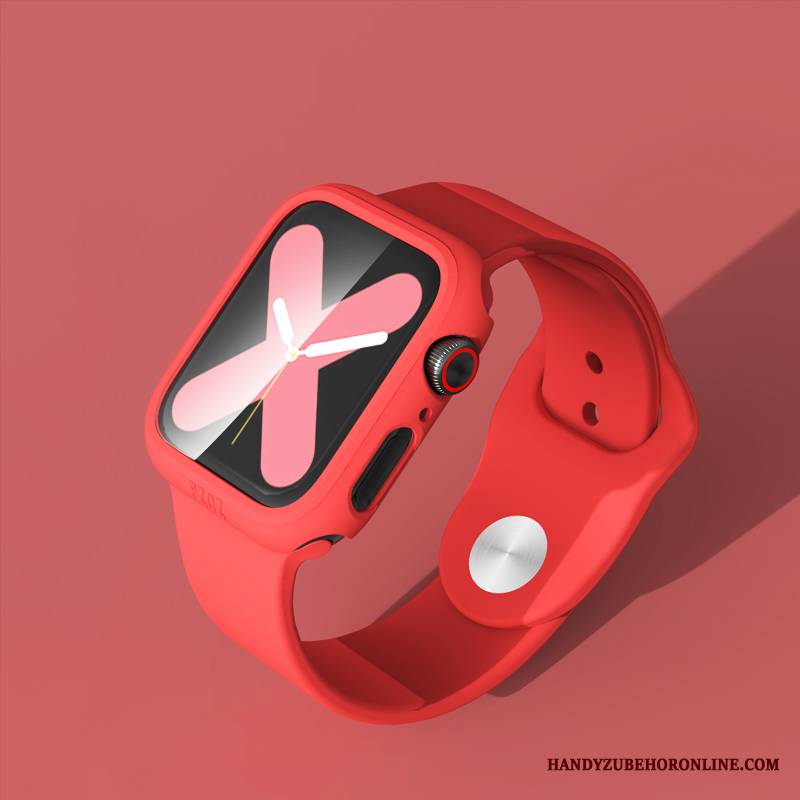 Apple Watch Series 4 Akcesoria All Inclusive Etui Osobowość Silikonowe Futerał Modna Marka