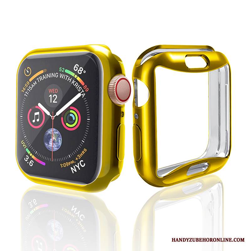 Apple Watch Series 4 Futerał Etui Anti-fall Złoto Akcesoria Tendencja All Inclusive Poszycie