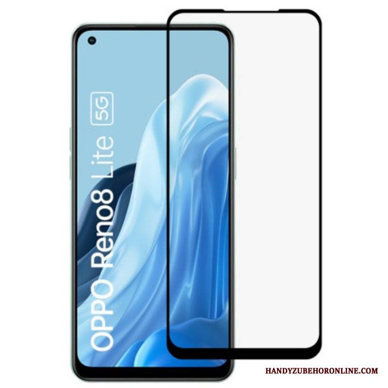 Czarne Szkło Hartowane Contour Do Oppo Reno 8 Lite