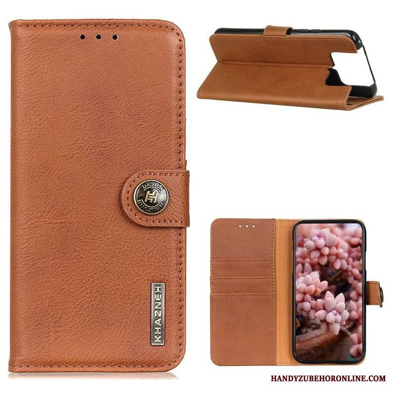 Etui Folio do Asus Zenfone 7 / 7 Pro Imitacja Skóry Khazneh