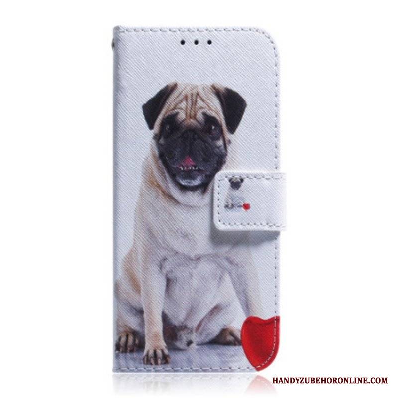 Etui Folio do Google Pixel 7 Mops Pies