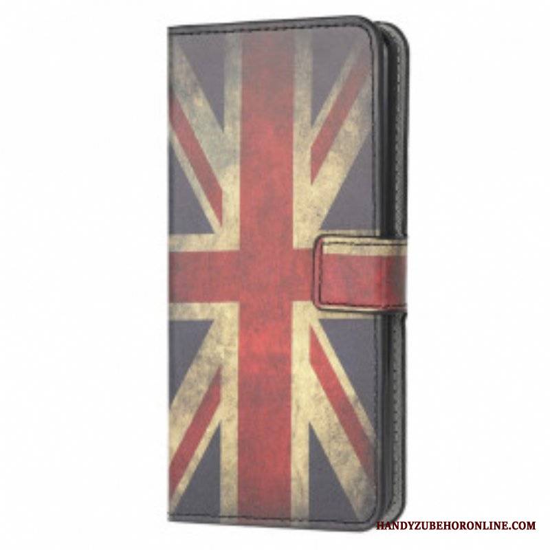 Etui Folio do Moto G50 Flaga Anglii