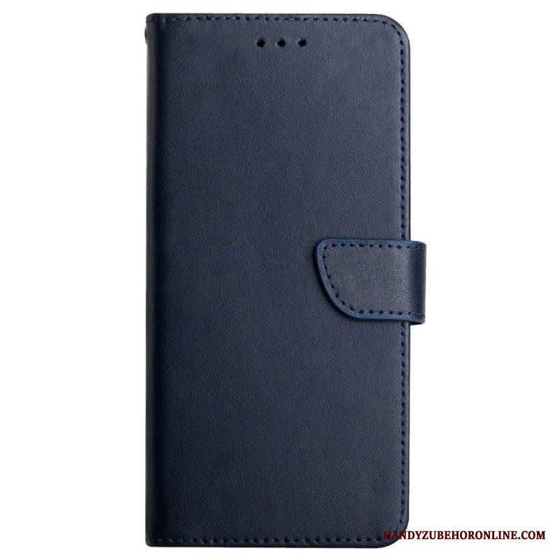 Etui Folio do OnePlus 10T 5G Prawdziwa Skóra Nappa