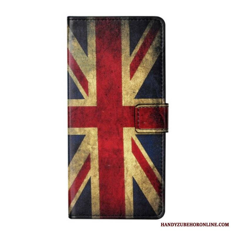 Etui Folio do OnePlus Nord 2 5G Flaga Anglii