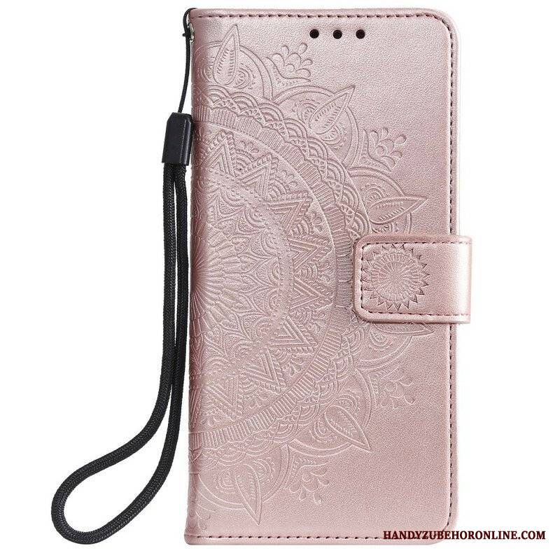 Etui Folio do OnePlus Nord 2 5G Mandala Słońca