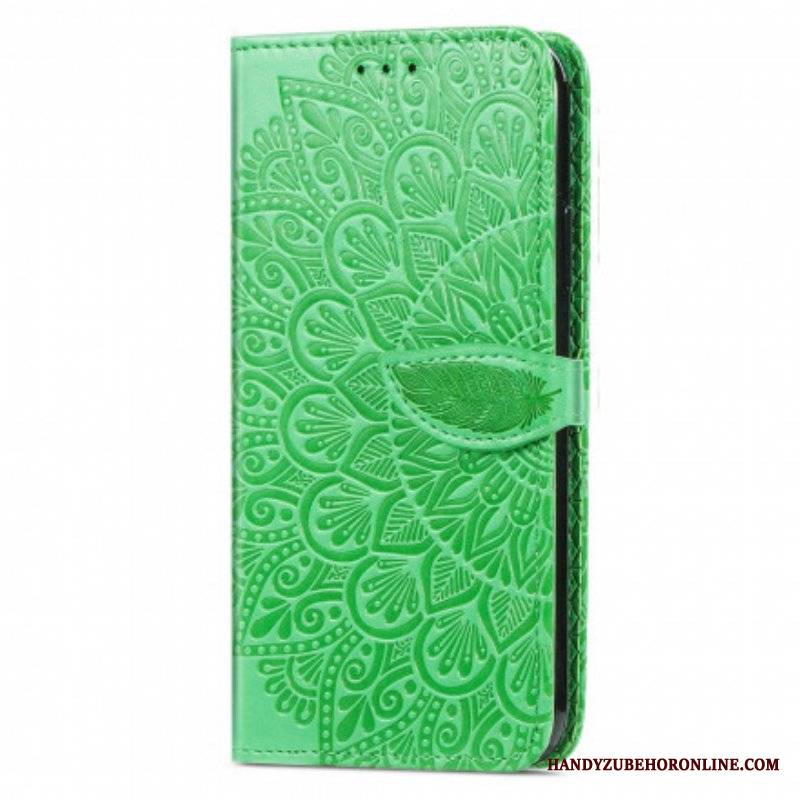 Etui Folio do Oppo A94 5G Plemienne Liście