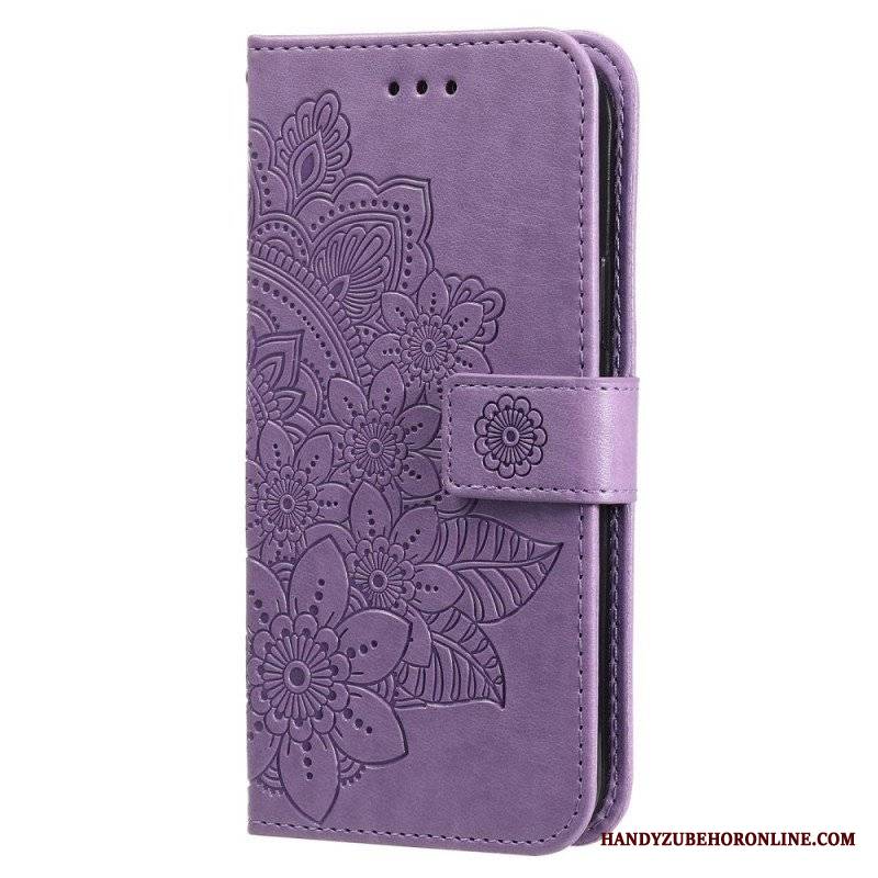 Etui Folio do Oppo Find X5 Lite Mandala Ze Smyczą