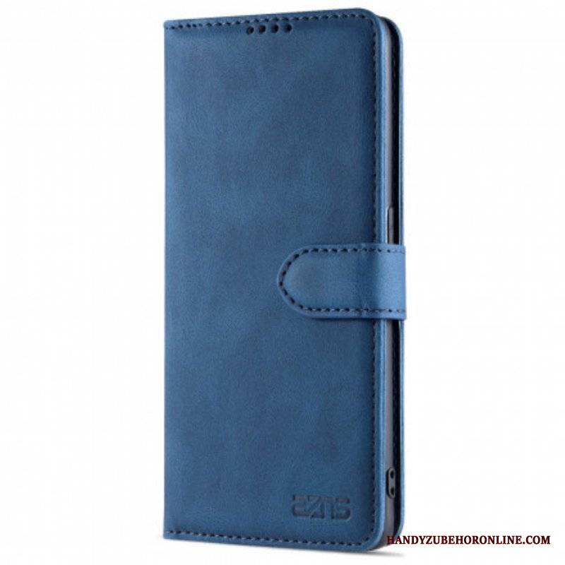 Etui Folio do Oppo Reno 6 5G Azns Couture Z Efektem Skóry