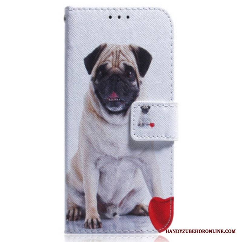 Etui Folio do Oppo Reno 8 Lite Mops Pies