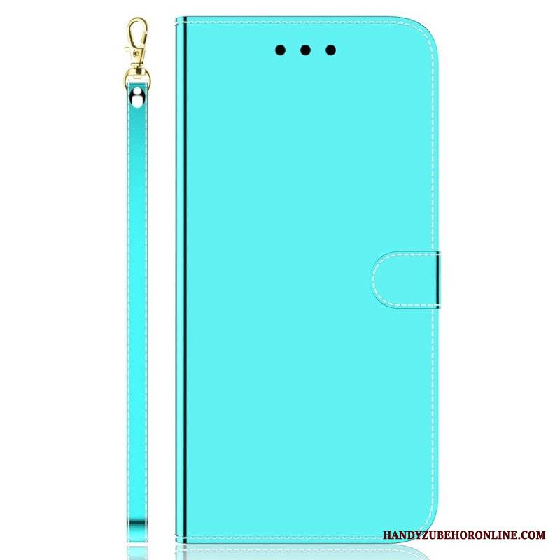 Etui Folio do Oppo Reno 8 Lustro I Smycz