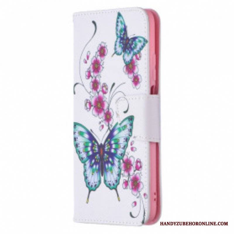 Etui Folio do Poco M3 Cudowne Motyle