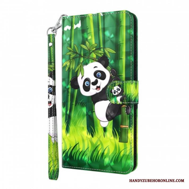 Etui Folio do Poco M4 Pro 5G Panda I Bambus