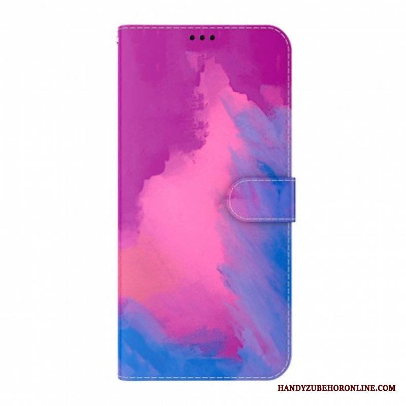 Etui Folio do Realme 8 5G Akwarela