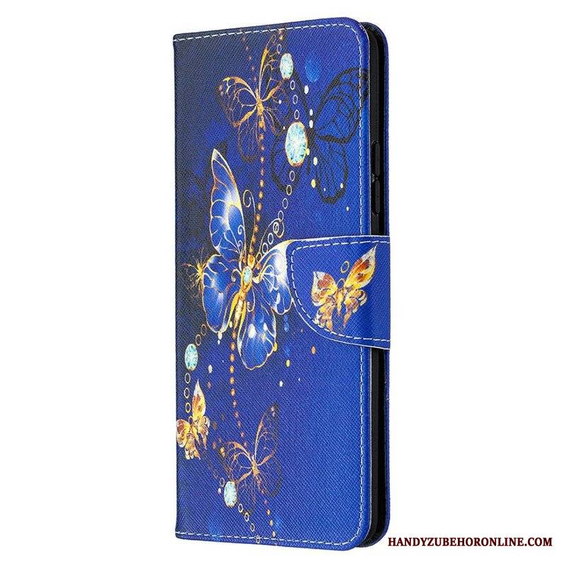 Etui Folio do Samsung Galaxy A42 5G Królowie Motyli