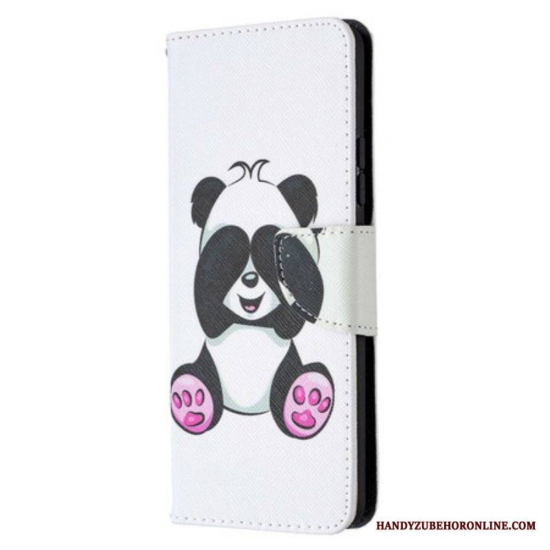 Etui Folio do Samsung Galaxy A42 5G Zabawa Pandami