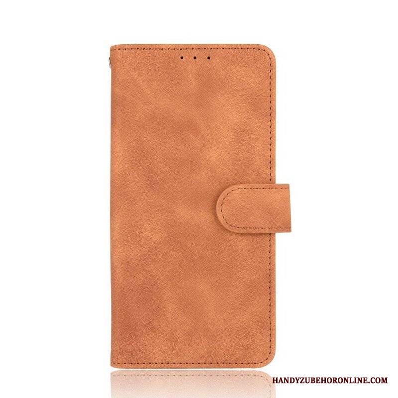 Etui Folio do Samsung Galaxy M12 / A12 Dotyk Skóry