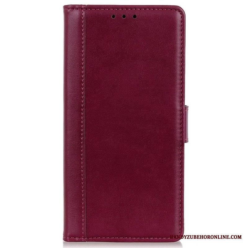 Etui Folio do Samsung Galaxy M13 Stylizacja Skóry