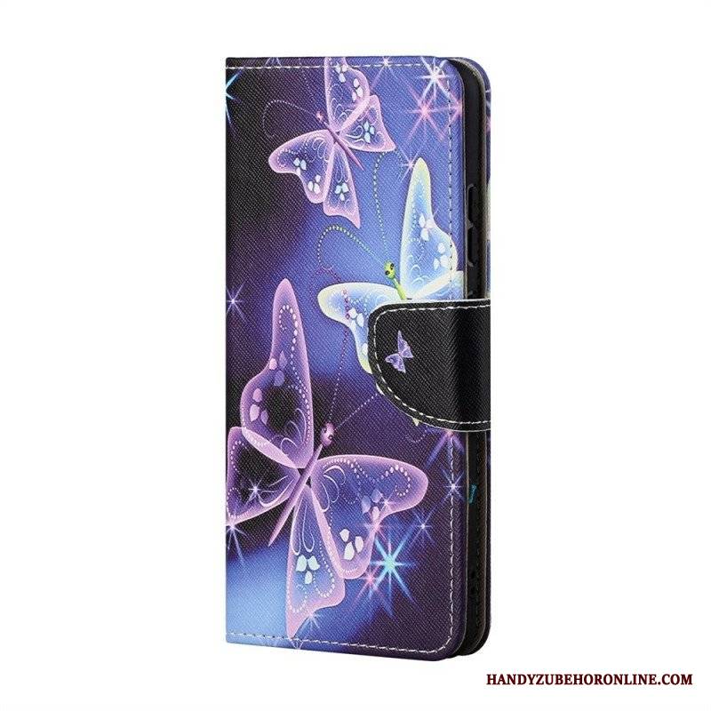 Etui Folio do Samsung Galaxy M23 5G Motyl