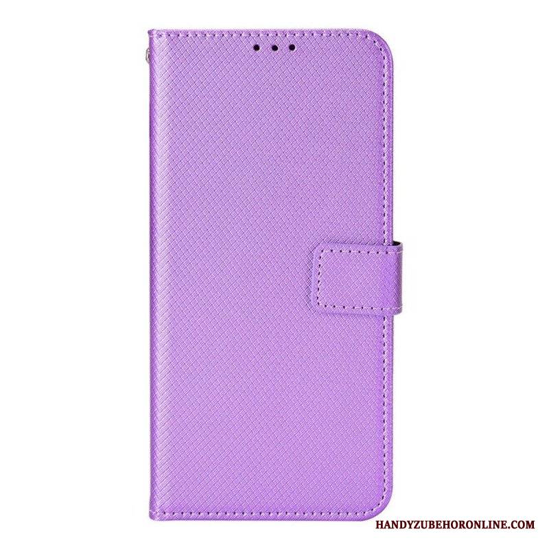 Etui Folio do Samsung Galaxy M23 5G Teksturowane