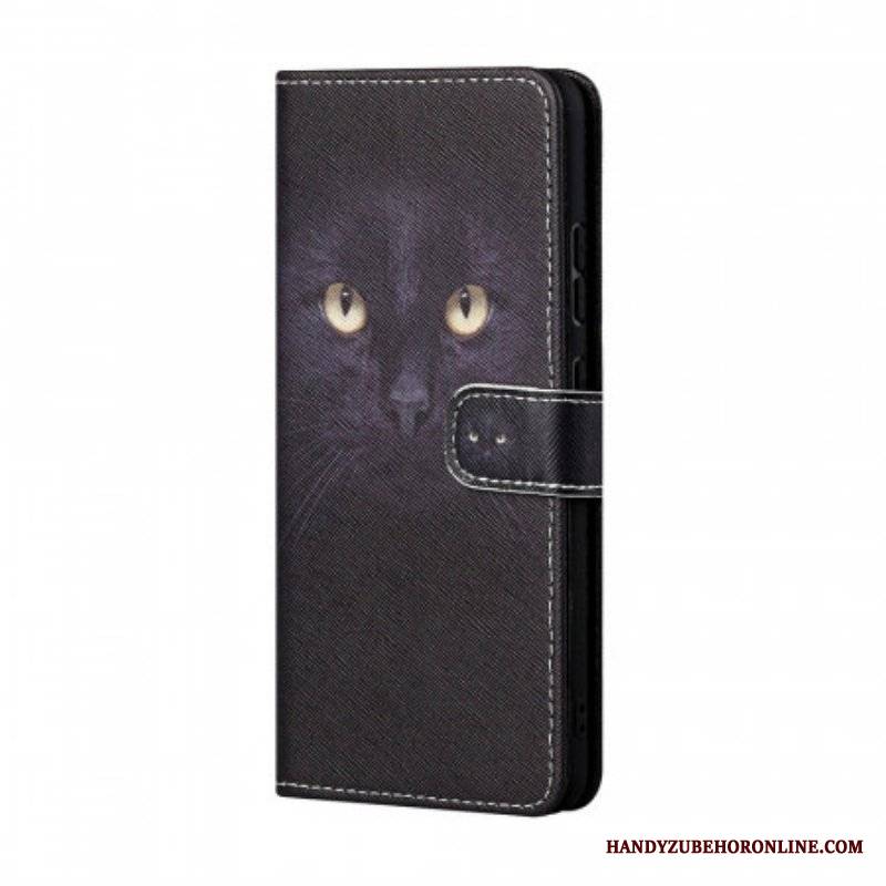 Etui Folio do Samsung Galaxy M23 5G z Łańcuch Stringi Kot