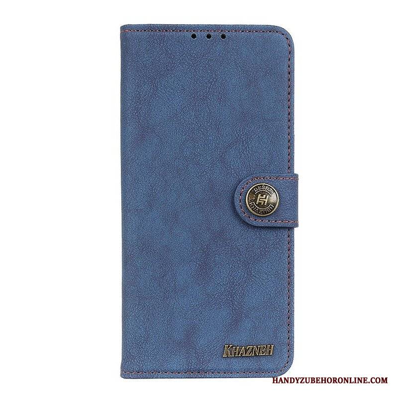 Etui Folio do Samsung Galaxy M51 Khazneh Dwoina Ze Sztucznej Skóry W Stylu Retro