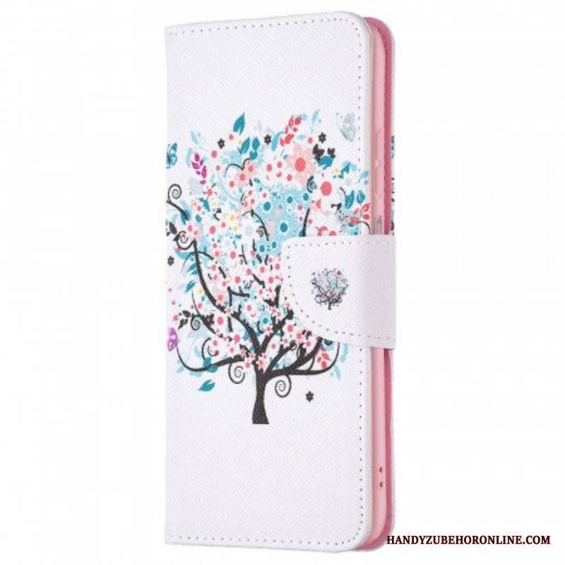 Etui Folio do Samsung Galaxy M53 5G Kwitnące Drzewo