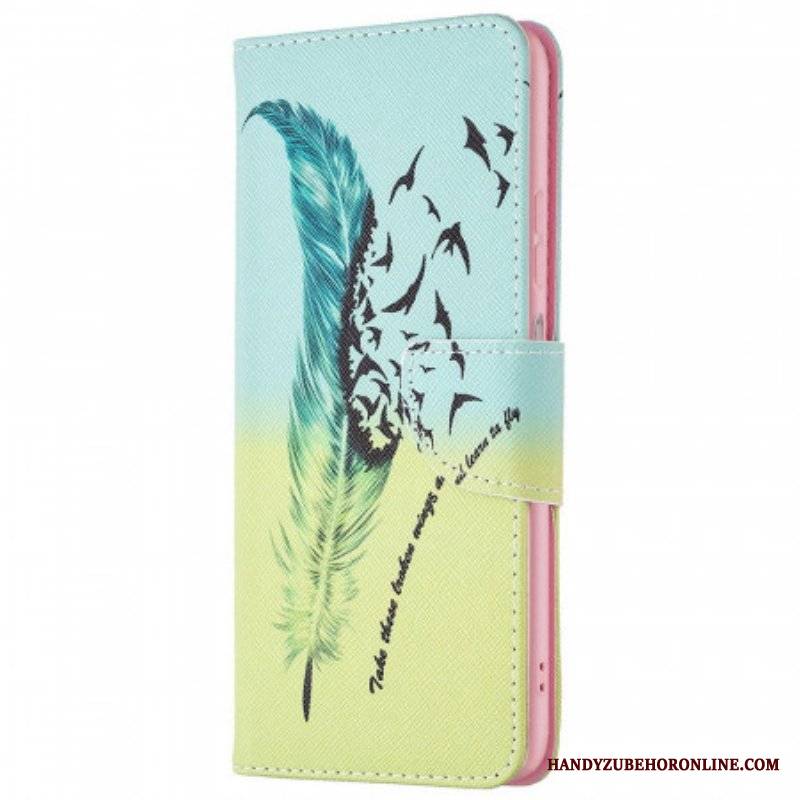 Etui Folio do Samsung Galaxy M53 5G Pióro