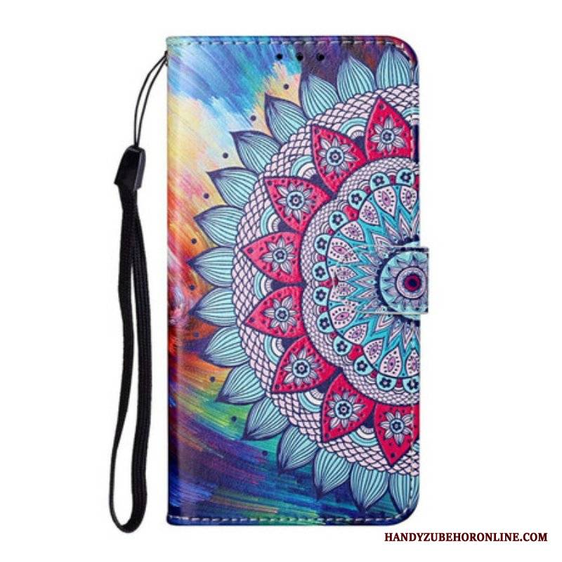 Etui Folio do Samsung Galaxy S21 5G Król Mandala