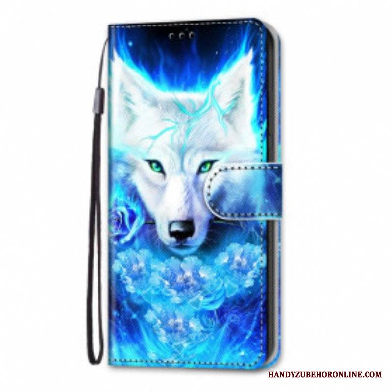 Etui Folio do Samsung Galaxy S21 Ultra 5G Magiczny Wilk