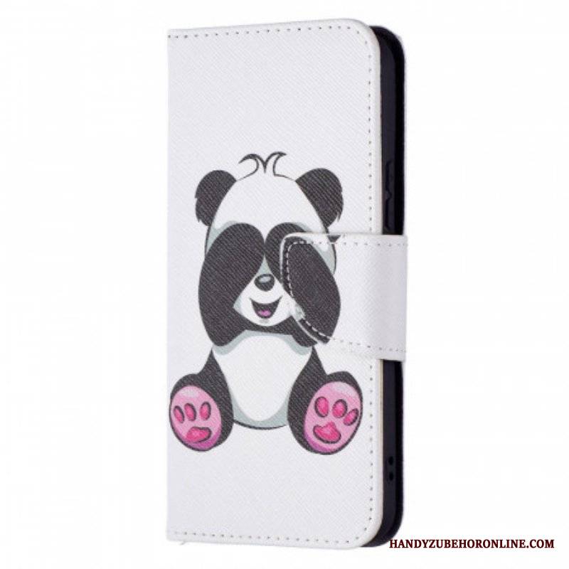 Etui Folio do Samsung Galaxy S22 5G Zabawa Pandami