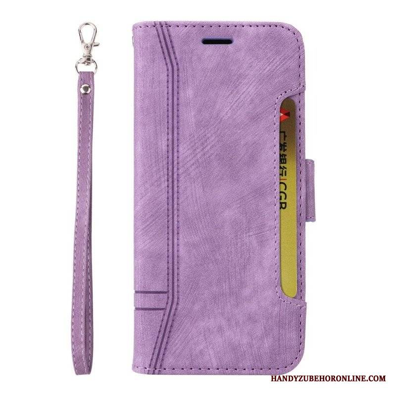 Etui Folio do Samsung Galaxy S23 5G Betopnice Przednie Etui Na Karty